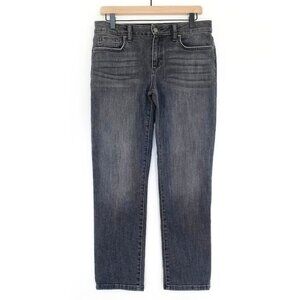 Joe's Jeans Womens Gray Straight Ankle Jeans Mid Rise Comfort Stretch